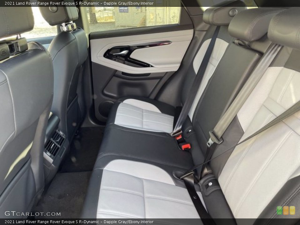 Dapple Gray/Ebony Interior Rear Seat for the 2021 Land Rover Range Rover Evoque S R-Dynamic #140884303
