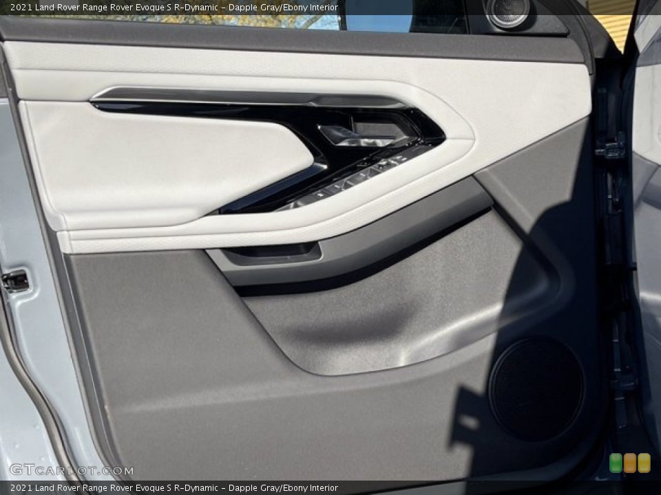 Dapple Gray/Ebony Interior Door Panel for the 2021 Land Rover Range Rover Evoque S R-Dynamic #140884429