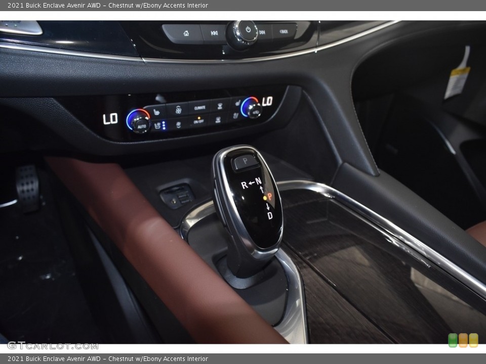 Chestnut w/Ebony Accents Interior Transmission for the 2021 Buick Enclave Avenir AWD #140885507