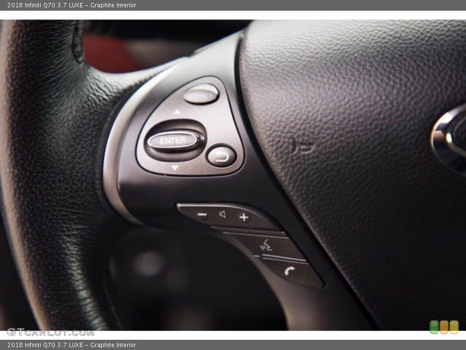 Graphite Interior Steering Wheel for the 2018 Infiniti Q70 3.7 LUXE #140886568