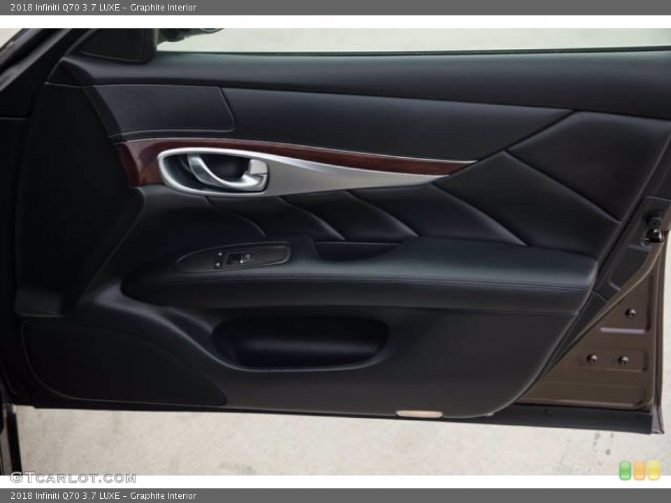 Graphite 2018 Infiniti Q70 Interiors