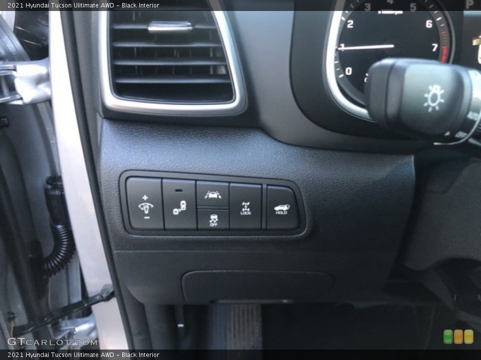 Black Interior Controls for the 2021 Hyundai Tucson Ulitimate AWD #140890888