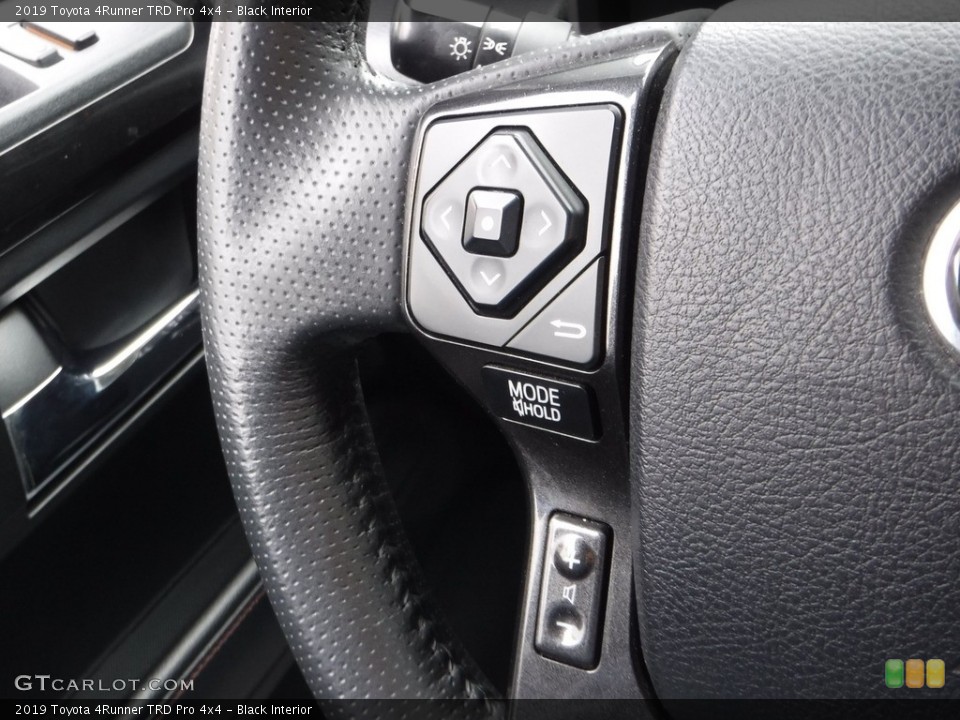Black Interior Steering Wheel for the 2019 Toyota 4Runner TRD Pro 4x4 #140895457