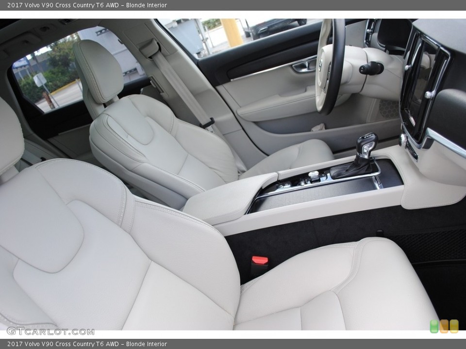 Blonde 2017 Volvo V90 Cross Country Interiors