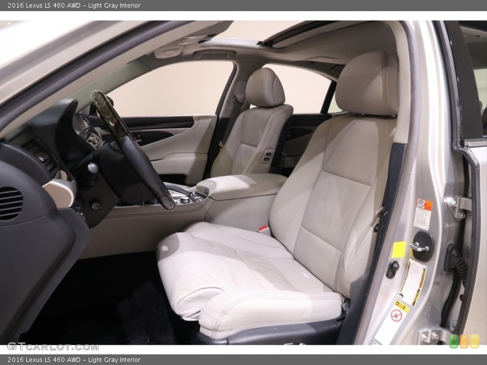 Light Gray Interior Front Seat for the 2016 Lexus LS 460 AWD #140898163
