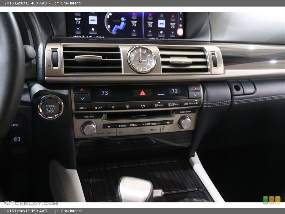 Light Gray Interior Controls for the 2016 Lexus LS 460 AWD #140898388