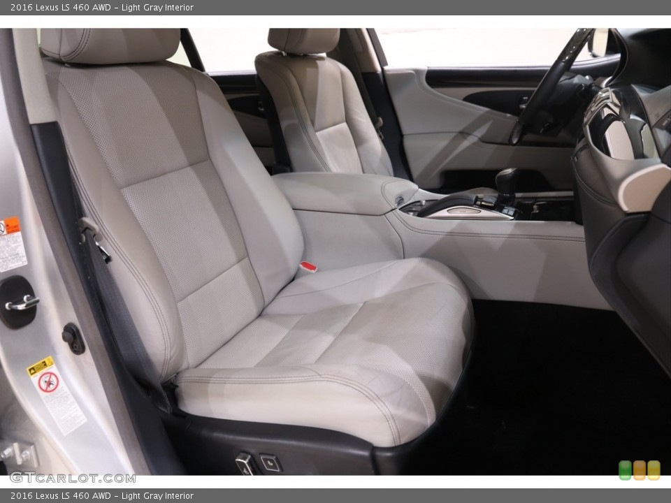 Light Gray 2016 Lexus LS Interiors
