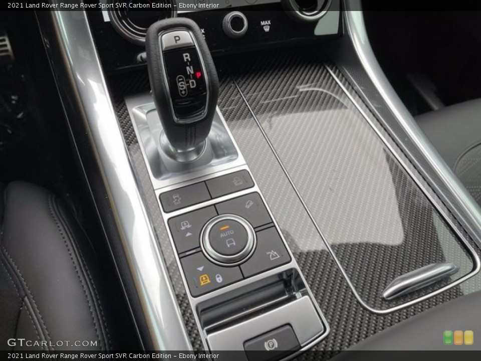 Ebony Interior Transmission for the 2021 Land Rover Range Rover Sport SVR Carbon Edition #140900143