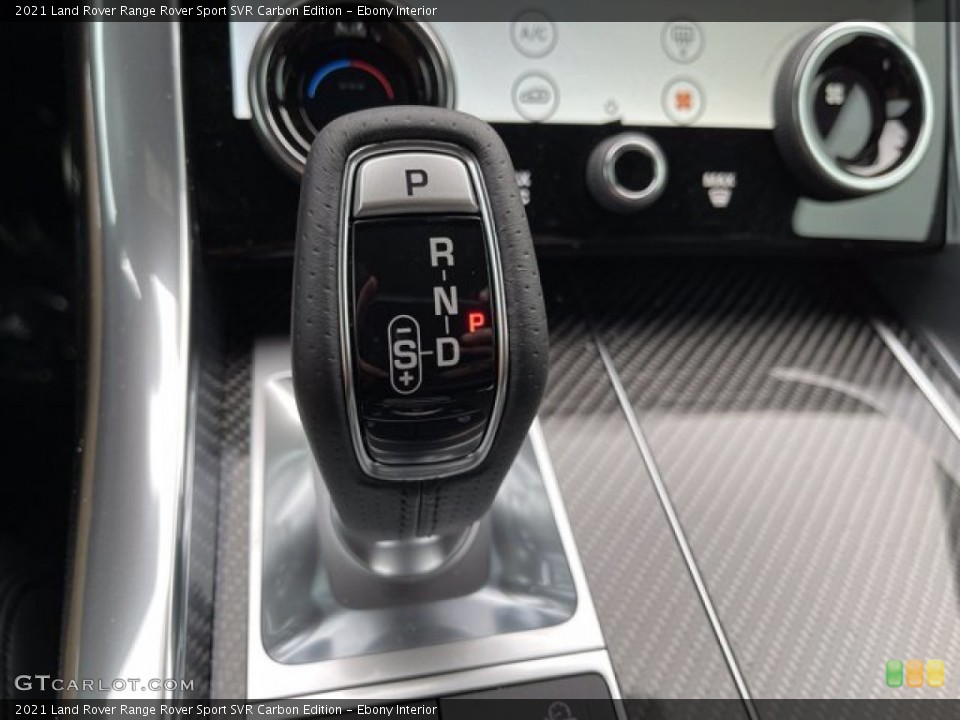 Ebony Interior Transmission for the 2021 Land Rover Range Rover Sport SVR Carbon Edition #140900161