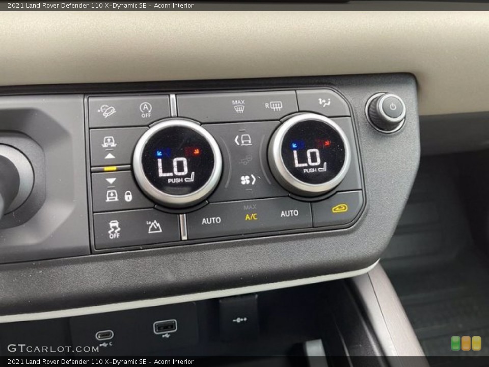 Acorn Interior Controls for the 2021 Land Rover Defender 110 X-Dynamic SE #140900788