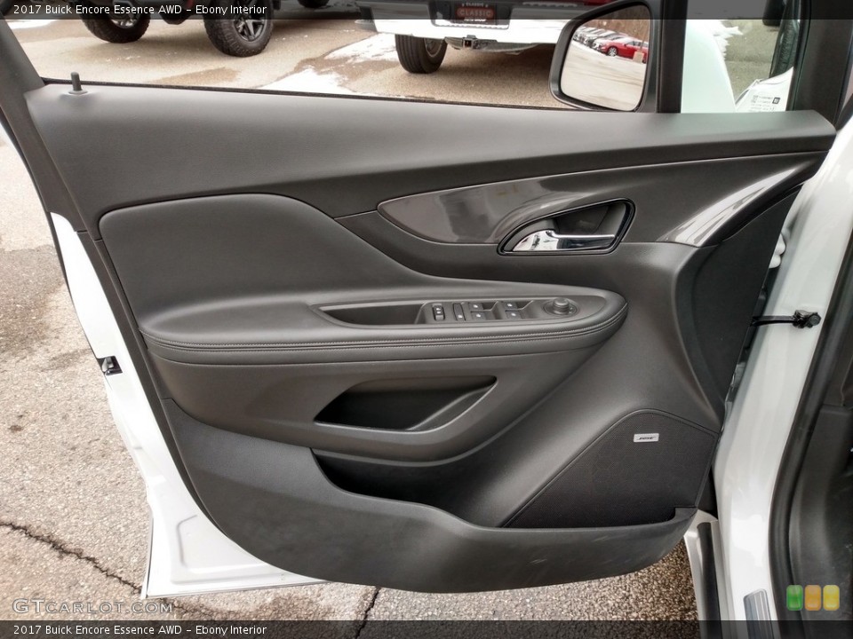 Ebony Interior Door Panel for the 2017 Buick Encore Essence AWD #140903544