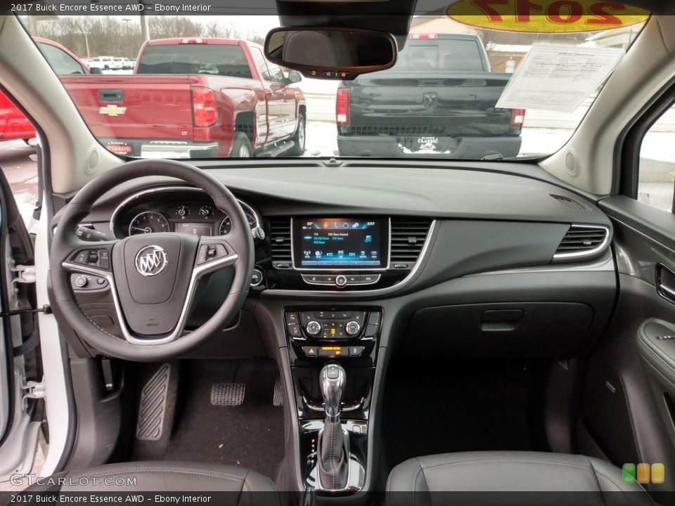 Ebony Interior Dashboard for the 2017 Buick Encore Essence AWD #140903598