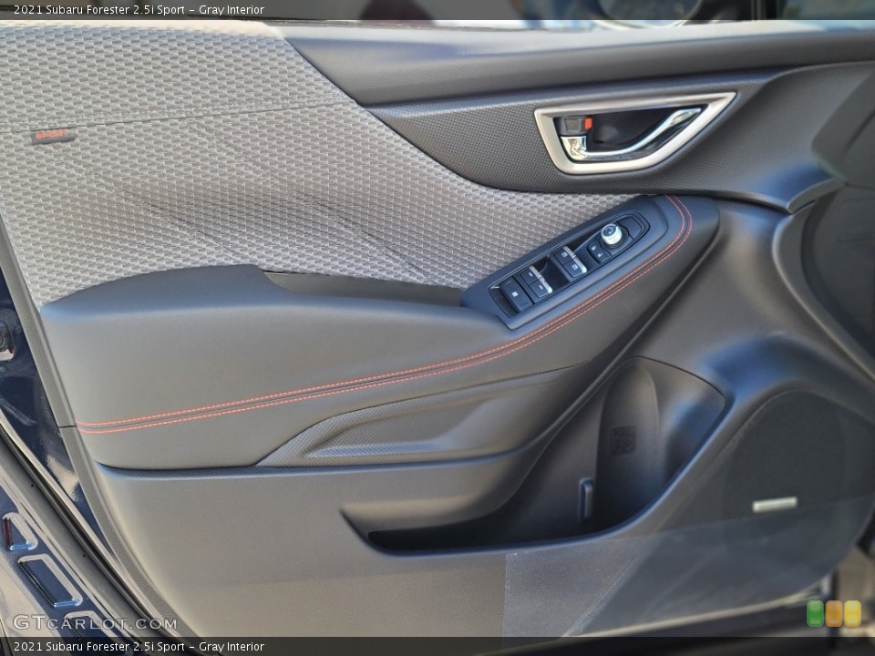 Gray Interior Door Panel for the 2021 Subaru Forester 2.5i Sport #140904369