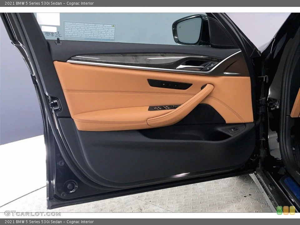 Cognac Interior Door Panel for the 2021 BMW 5 Series 530i Sedan #140906321