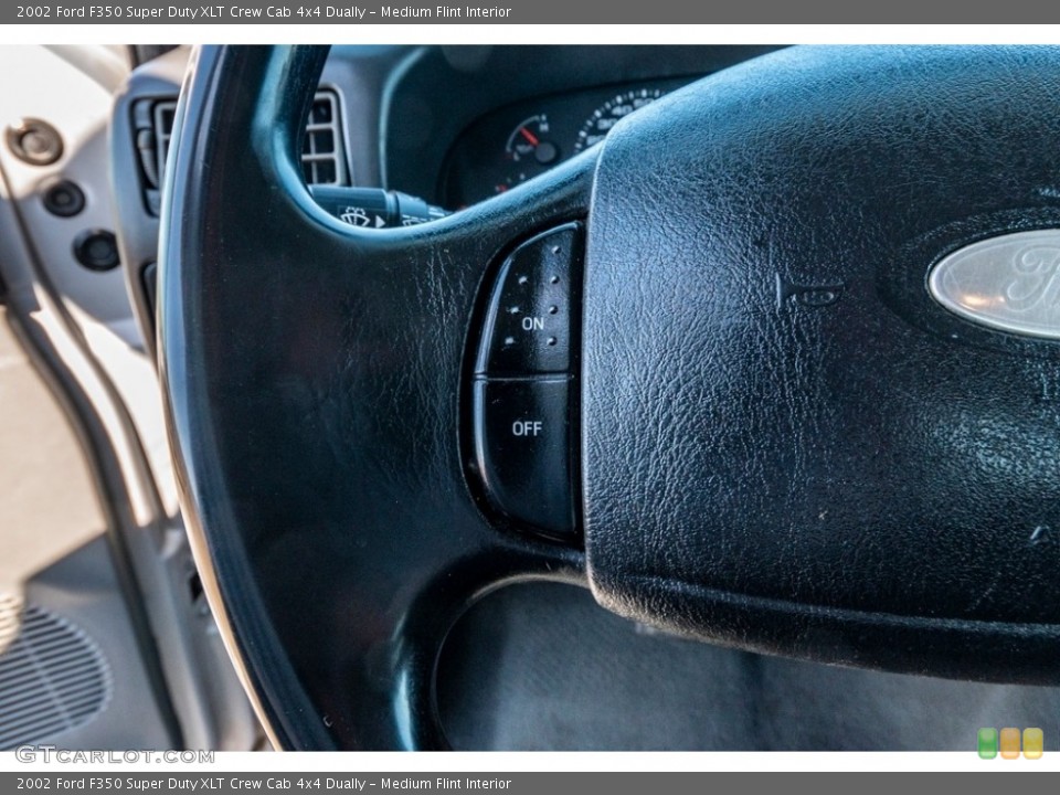 Medium Flint Interior Steering Wheel for the 2002 Ford F350 Super Duty XLT Crew Cab 4x4 Dually #140907167