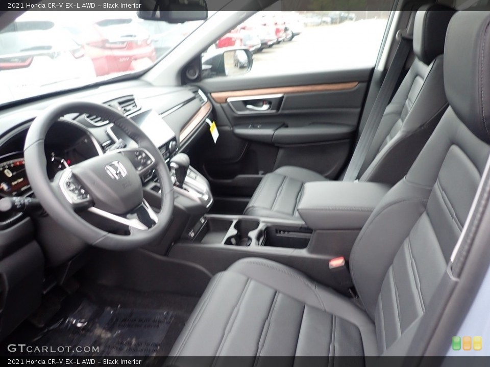 Black Interior Front Seat for the 2021 Honda CR-V EX-L AWD #140909411