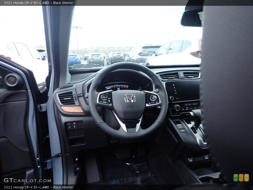 Black Interior Dashboard for the 2021 Honda CR-V EX-L AWD #140909453