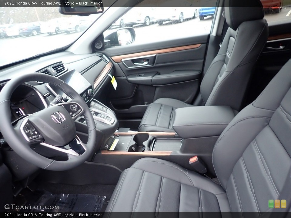Black Interior Front Seat for the 2021 Honda CR-V Touring AWD Hybrid #140910125