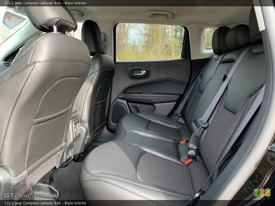 Black Interior Rear Seat for the 2021 Jeep Compass Latitude 4x4 #140910137