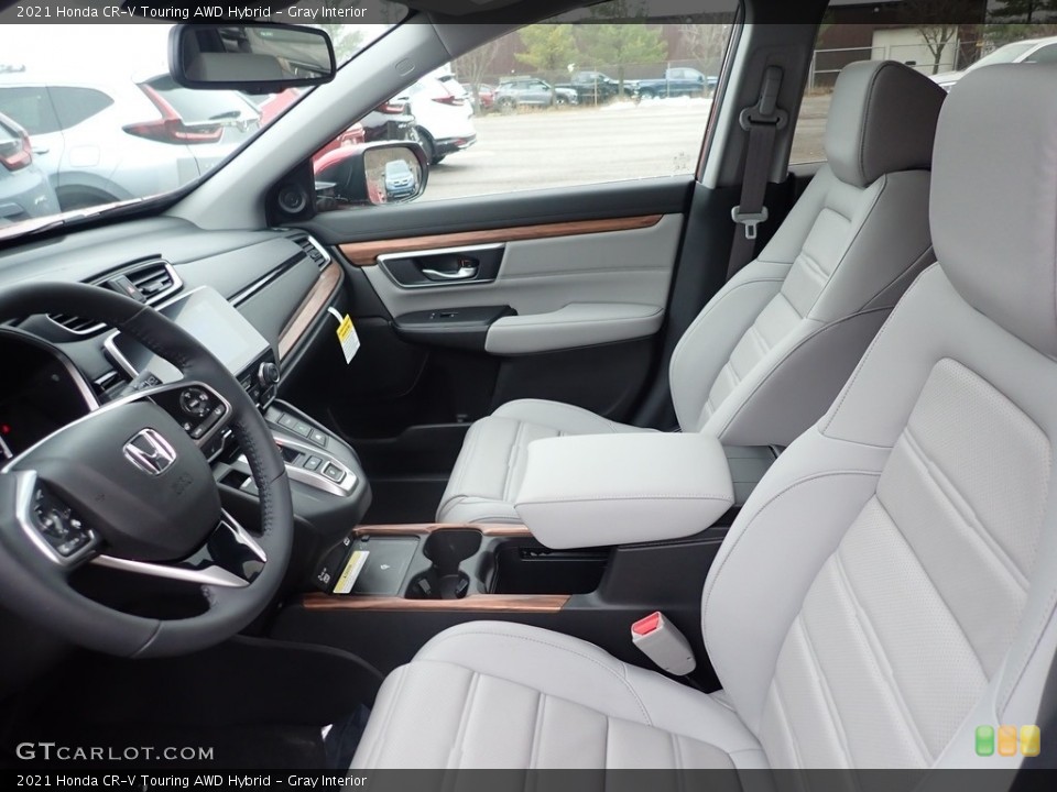 Gray Interior Front Seat for the 2021 Honda CR-V Touring AWD Hybrid #140910827