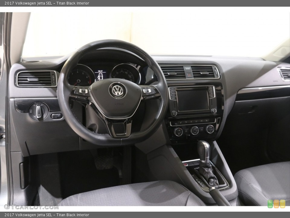 Titan Black Interior Dashboard for the 2017 Volkswagen Jetta SEL #140911250