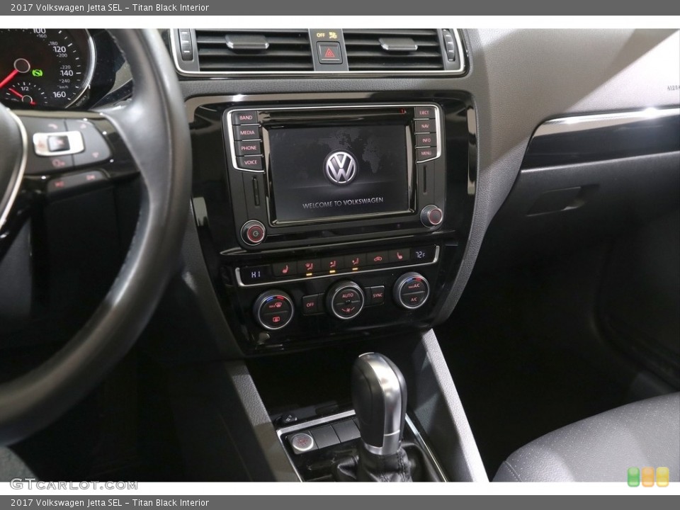 Titan Black Interior Controls for the 2017 Volkswagen Jetta SEL #140911313