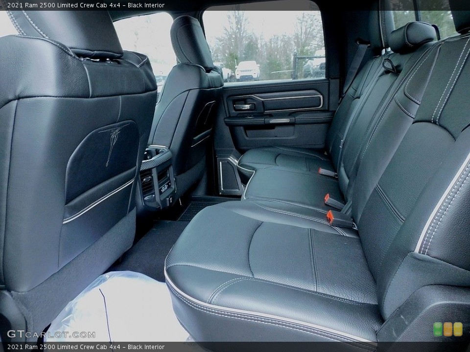 Black Interior Rear Seat for the 2021 Ram 2500 Limited Crew Cab 4x4 #140912546