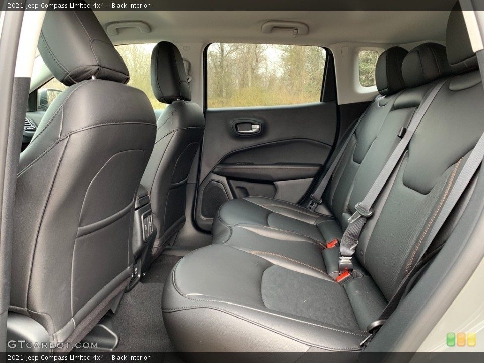Black Interior Rear Seat for the 2021 Jeep Compass Limited 4x4 #140912993