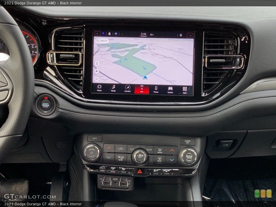 Black Interior Navigation for the 2021 Dodge Durango GT AWD #140913383