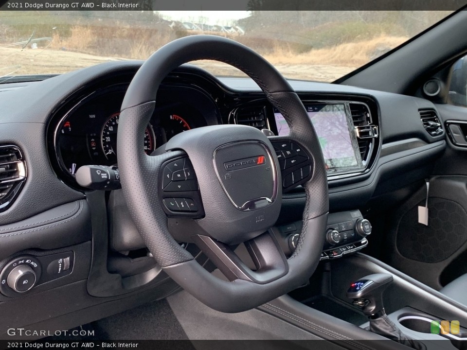 Black Interior Dashboard for the 2021 Dodge Durango GT AWD #140913434