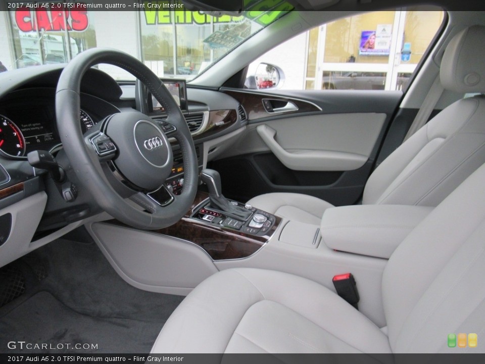 Flint Gray Interior Photo for the 2017 Audi A6 2.0 TFSI Premium quattro #140915369