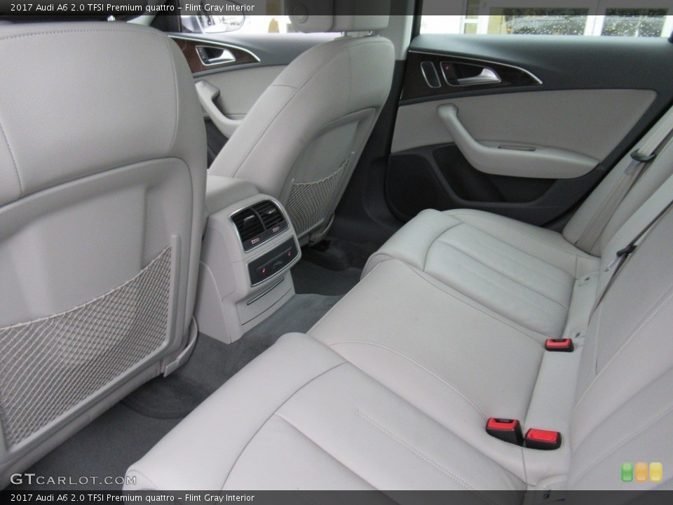 Flint Gray Interior Rear Seat for the 2017 Audi A6 2.0 TFSI Premium quattro #140915390