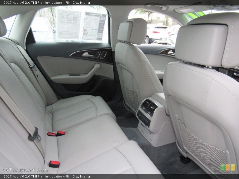 Flint Gray Interior Rear Seat for the 2017 Audi A6 2.0 TFSI Premium quattro #140915435