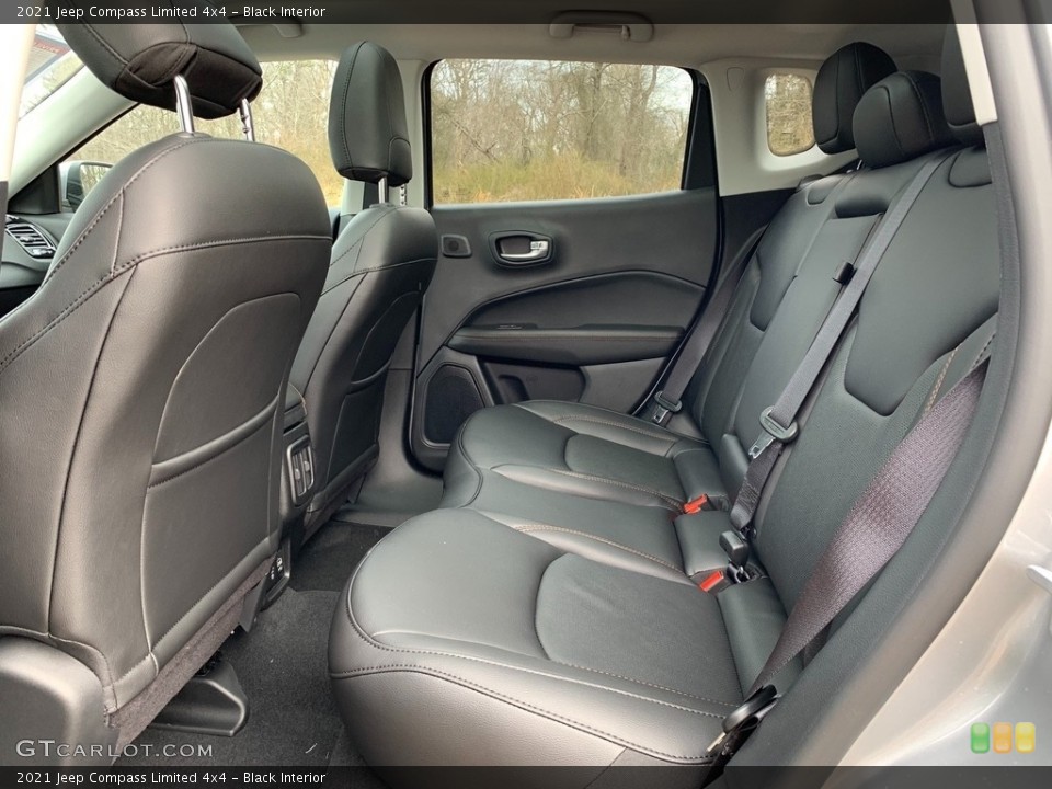Black Interior Rear Seat for the 2021 Jeep Compass Limited 4x4 #140916989