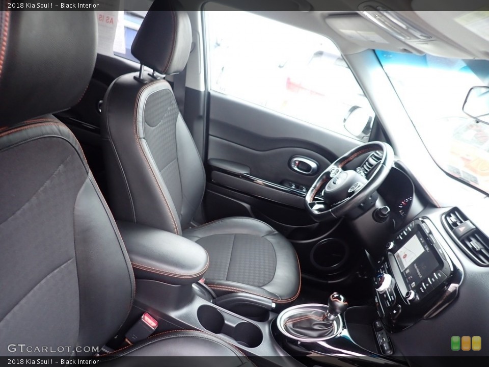 Black Interior Front Seat for the 2018 Kia Soul ! #140917601