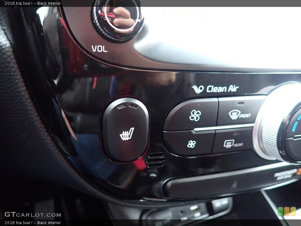 Black Interior Controls for the 2018 Kia Soul ! #140917829