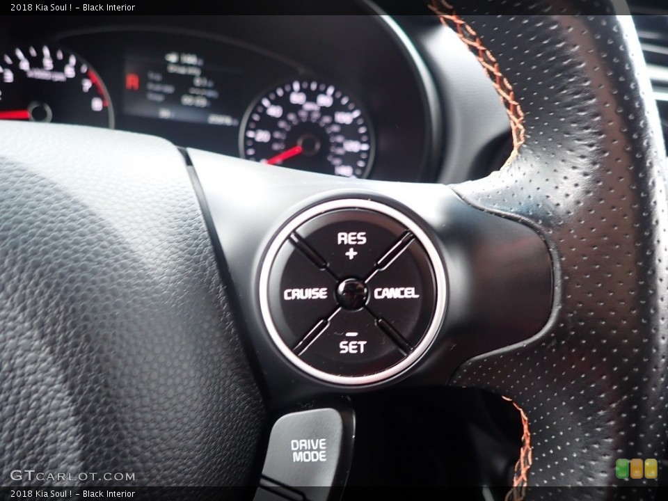 Black Interior Steering Wheel for the 2018 Kia Soul ! #140917853