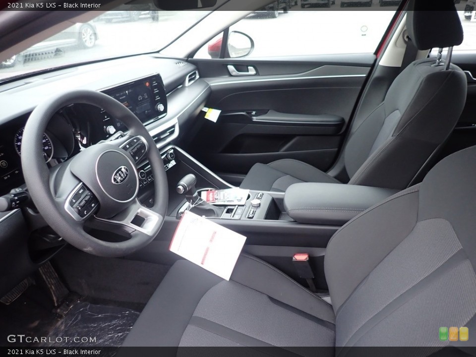 Black Interior Front Seat for the 2021 Kia K5 LXS #140918624