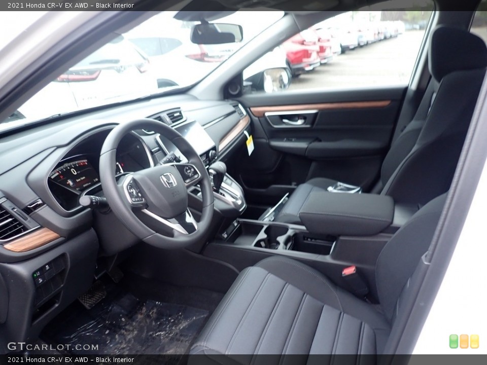 Black Interior Front Seat for the 2021 Honda CR-V EX AWD #140918840