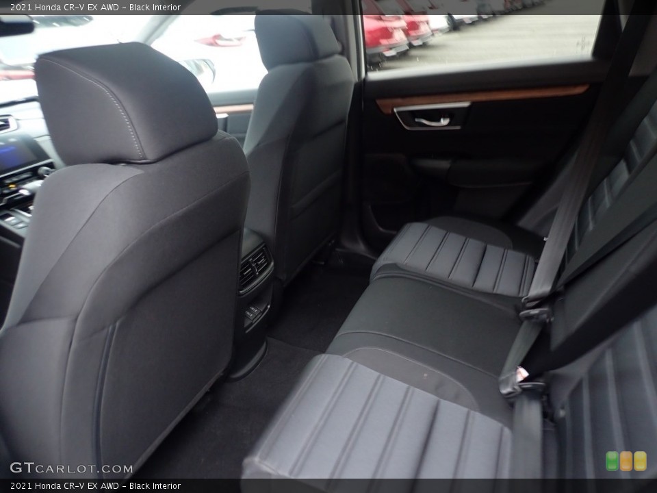 Black Interior Rear Seat for the 2021 Honda CR-V EX AWD #140918861
