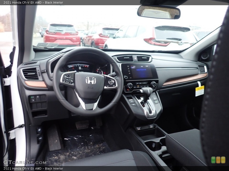 Black Interior Photo for the 2021 Honda CR-V EX AWD #140918879