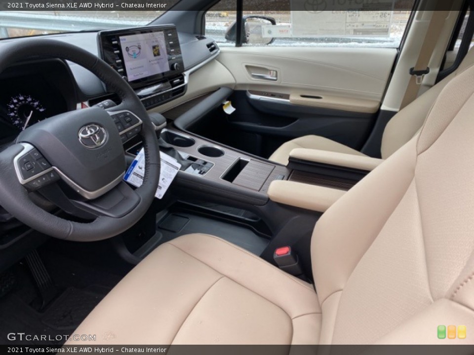 Chateau Interior Front Seat for the 2021 Toyota Sienna XLE AWD Hybrid #140919824