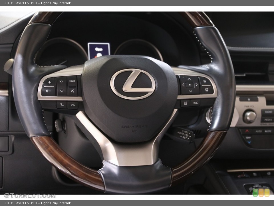 Light Gray Interior Steering Wheel for the 2016 Lexus ES 350 #140921347