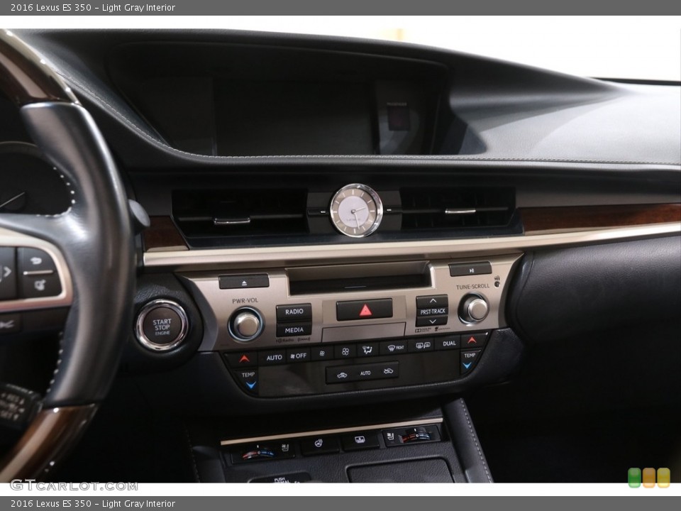 Light Gray Interior Controls for the 2016 Lexus ES 350 #140921401