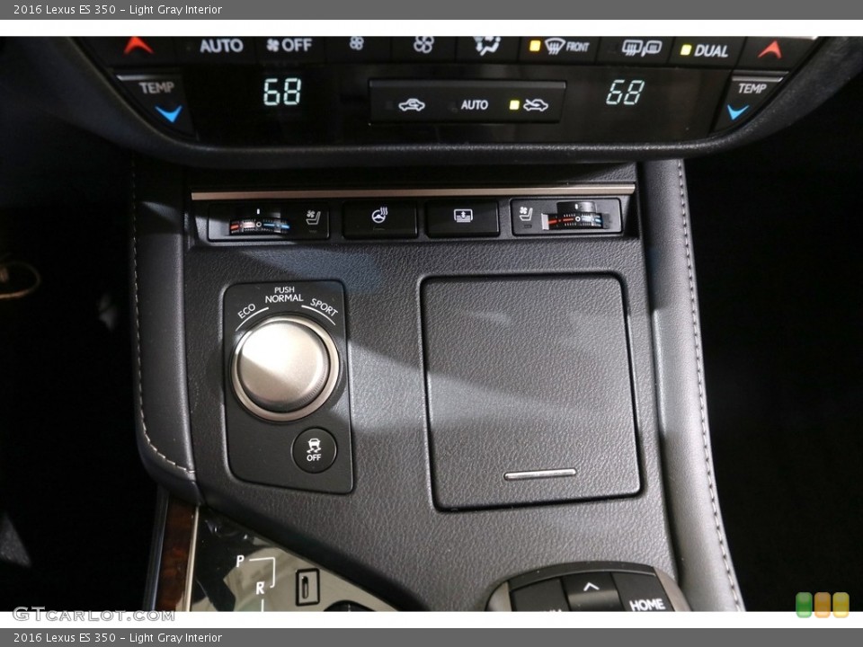 Light Gray Interior Controls for the 2016 Lexus ES 350 #140921635