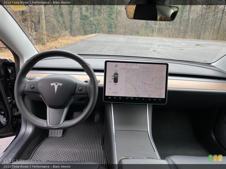 Black Interior Controls for the 2019 Tesla Model 3 Performance #140921767