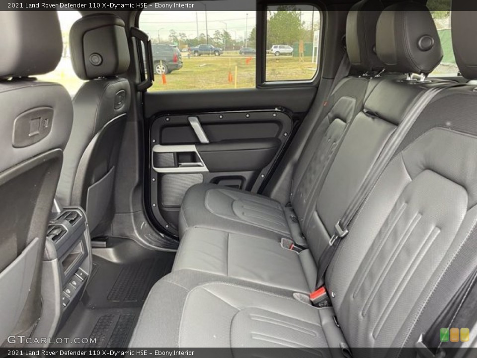 Ebony Interior Rear Seat for the 2021 Land Rover Defender 110 X-Dynamic HSE #140921965