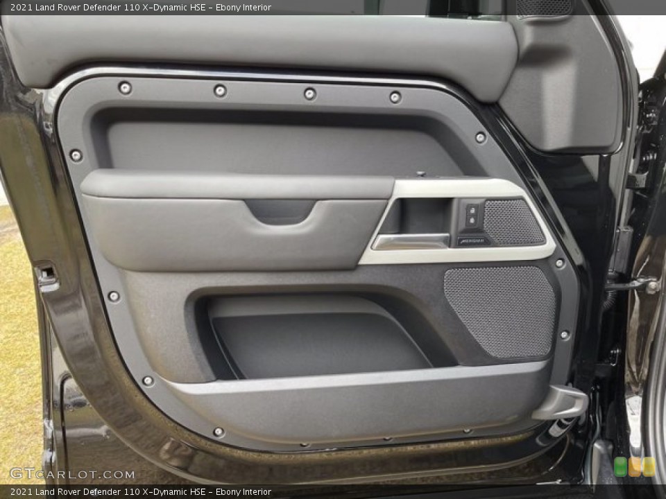 Ebony Interior Door Panel for the 2021 Land Rover Defender 110 X-Dynamic HSE #140922103