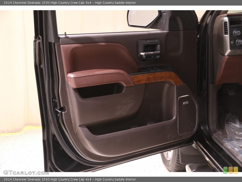 High Country Saddle Interior Door Panel for the 2014 Chevrolet Silverado 1500 High Country Crew Cab 4x4 #140926313