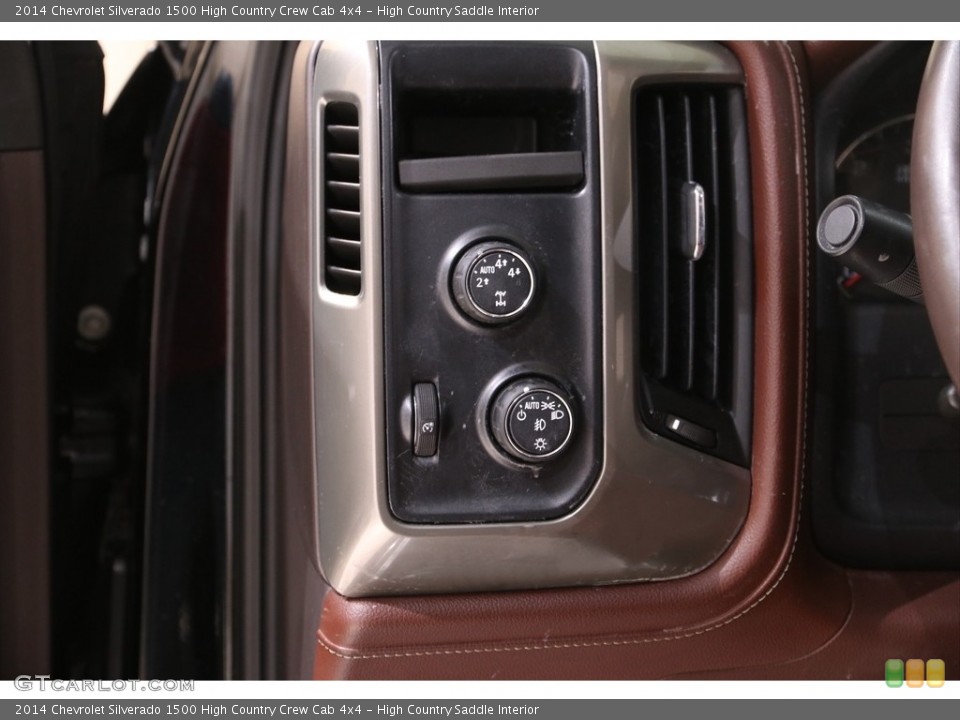 High Country Saddle Interior Controls for the 2014 Chevrolet Silverado 1500 High Country Crew Cab 4x4 #140926361